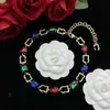 Vintage D Letter G Patchwork Bracelets European American Style Luxury Classic Chain Bracelet Women's Jewelry Gift KD2B