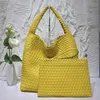 Jodie Single Venetasbottegass 2023 Large Wrist Woven Small Cabbage Basket Women's Bag Large Capacity Mother and Child Bag Tote Bag Fashion One Shoulder