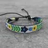 Charm Bracelets Ethnic Weave Rope Friendship For Woman Men Cotton Handmade Flower Bracelet & Bangles Tradithion Jewelry Gifts