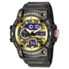 orologi di design orologi SMAEL quadrante grande 8086 orologio elettronico versatile impermeabile per sport all'aria aperta da studente maschio