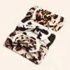 Acessórios de cabelo infantil criança leopardo impressão arco bandana macio elástico náilon largo hairband bebê meninas headwear presentes