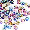 ديكورات فن الأظافر 2088 Super Sparkle SS20 Flatback DIY Nails Rhinestons Art Decoration Manicure 3D Crystal Stones Gems for Dress/Shoes 231202