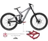 Cykelpedaler Ultralight Bicycle Pedals Part Anti-Slip CNC Aluminium Body Road Mtb Flat Foot Cycling Sealed 3 Bearing Mountain Bike Pedal 231207