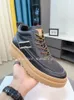 Роскошные мужские ботинки. Дизайнерские зимние ботинки Martin Boot. Модные черные коричневые кожаные повседневные зимние рабочие туфли для мужчин с коробкой.