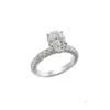 Professional Factory Customization 10k 14k 18k Custom Halo Wedding Ring D/vvs1 Moissanite Engagement Rings