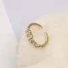 New Fashion Designer Ring Boys Gifts to Girls to Wear Gold Sliver Vintage Party Wedding Engagement Anniversary women men Christmas Classic 7019