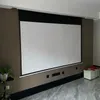 Projectieschermen HD 100 inch 16 9 Elektrisch scherm voor 3D LED DLP Laser Projector gemotoriseerde projectieschermen Gordijn draadloze afstandsbediening 231206