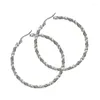 Серьги-кольца женские ретро-капли из нержавеющей стали с большим капюшоном и логотипом, серебряные серьги по индивидуальному заказу, трендовые серьги, ювелирные изделия, подарки