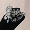 Copricapo Accessori per capelli CC corone diademi fasce per capelli frontlet s spettacolo accessori per capelli da sposa per gioielli da sposa con gocce d'acqua HG382 231207