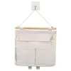 Storage Boxes Hanging Bag With Holes Capacity Wall Bags For Bathroom Door Organization Multiple Pockets Key Sunglasses Small