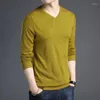 Men's Sweaters Autumn Knitting Sweater Thin Woolen Long Sleeve Inner Wear Casual Knitted Bottoming Shirt