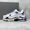 Classique Triple S Designer Chaussures Paris 17 FW Hommes Entraîneurs Occasionnels Chaussures Femmes Papa Chaussure Plate-Forme Baskets Haute Qualité Fond Épais Course Sports