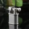 Vintage Retro Flint Petr Oil Lighter Metal Unusual Kerosene Survival Gadgets Men's Smoking Accessories Collection Gifts