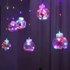 Dekoracje świąteczne LED Dekoracja świąteczna światło świąteczne z ing Ball Festoon Strain Light do domu w domu Shopwindow Decor Fairy Light 231207