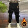 Männer Hosen 2023 Mann Cord Jogginghose Herbst Winter Kleine Füße Jogger Streetwear Casual Fleece Plus Größe Mode Hosen Komfort