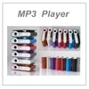 Mp3 player Metal clip radio supports micro SD TF card letters with headphone data cable