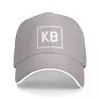 Cappellini da baseball KB - Berretto da baseball marrone Kane Cappelli personalizzati hip-hop Uomo Donna