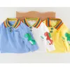 Комплекты одежды Осенняя одежда для маленьких девочек Детские наряды Модная футболка для маленьких мальчиков и штаны 2 шт. Комплект Повседневный костюм для младенцев Детские спортивные костюмы 231207