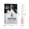 Lipstick Creative Cigarette Set 4 Color Matte Lip Gloss Long Lasting Glaze Waterproof Stick Tube Nude Red Tint Makep 231207