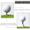 Golf tees 120 PCS Plastik Golf Tee Yeniden Kullanılabilir Kırılamaz Kale Tees Renkli Adım Golf Tee Tutucu Golf Aksesuarları Drop 231204