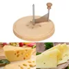 Utensili per formaggio Disco in legno Affettatrice per formaggio Raschietto rotante manuale per formaggio Cottura al forno Raschietto per gocce di cioccolato Accessori per gadget da cucina 231206