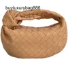 Women Handbag Botteg Venet Designer Jodies Women Borsebag Knitting Brand Brand Mini Candy Giallo Candy Giallo