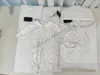 Dibujos animados de lujo recién nacido impreso mamelucos casuales trajes bebés ropa de dormir mono algodón suave ropa de cama cálida mantas sombrero babero pañal 5 unids ropa infantil S0921