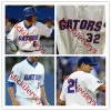College Baseball nosi college Custom Florida Gators Stitch Baseball Jersey 1 Jacob Young 4 Jud Fabian 24 Josh Rivera 22 Cory Acton 11 Natha