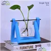 Plantadores potes wituse planta panela panela de floresta vintage stand clara mini plantador de vidro vaso bb para decoração de casa 210712 entrega de gota gar dhuov