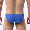 Mutande 4 pezzi Slip intimo uomo sexy Mini Cuecas Vita bassa U Pouch Uomo Biancheria intima da uomo setosa e traspirante