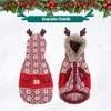 Abbigliamento per cani Benepaw Maglione per cani di Natale Inverno caldo renna Pullover lavorato a maglia con cappuccio Abbigliamento per cuccioli di gatto Abbigliamento per animali domestici per cani di piccola taglia 231206