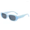 Sonnenbrille 2023 Damen UV400 Persönlichkeit Kleine Quadratische Damen Retro Anti-Glare