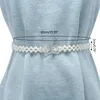 Belts Pearl Bead Belt For Butterfly Wedding Dress Decorative Women Dresses Retro Waist Bridesmaids