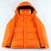 Mens Canada Winter 2078m Candy Color Down Womens Hooded Light Coat Mysig varm jacka OAH2