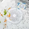 Hair Filter Sink Anti-blocking Strainer Bathtub Shower Floor Drain Stopper Silicone Kitchen Deodorant filter screen Bathroom kitchen Accessories P159