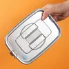 Vaisselle de grande capacité, conteneur de stockage d'école et de bureau pour enfants adultes, boîte à déjeuner de cuisine en acier inoxydable, Sandwich Bento