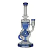 NSS-2 Type Narguilés Bong En Verre Recycleur Fumer Tuyau D'eau Dab Rig 30cm Hauteur avec Joint de 14mm