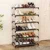 metall black shoe rack