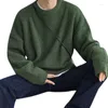 Męskie swetry 2023 Jesienne Kobieta Kobieta Sweter Mężczyźni Mężczyźni Pullover Koreański styl luźne kolory harajuku dzianinowe topy streetwearu Hip Hop