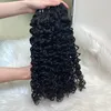 Самый продаваемый класс 12А, малазийские наращивание волос с двойной плетением, 100% уток человеческих волос, перуанские, индийские, бразильские волосы, водная волна, 3 пучка