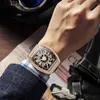 designer watch watches Tiktok golden star brand star studded wine barrel shaped fashion men watch