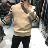 Designer sweater hoodie Men's sweater Long sleeve pullover Black plaid casual sports spring and fall sweater fashion confidence