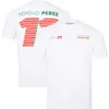 メンズTシャツアウトドアTシャツ新しいF1レーシングモーターサイクルスーツマウンテンポロ通気性クイックドライラウンドネック短袖オフロードシャツgswi