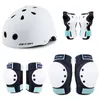 Skate Protective Gear Roller Skating Protector Helmet for Teenage Adults Outdoor Cycling Rock Climbing Kneepads Elbow Pad Hand Head Protective Gear 231206