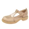 Slippers Gesloten teen Sandalen Zwarte schoenen voor dames Med Zomer Ademend Beige Medium Mode Plat Comfort Meisjes Buiten Gesp S 231207