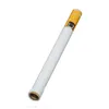 Briquet en forme de Cigarette, meule caractéristique, flamme gonflable, sans gaz, métal, allume-cigare Butane, outil pour fumer