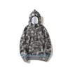 Heren hoodies Camouflage ontwerp rood geel blauw splicing fleece trui Plus size rits trui Liefhebbers Sweatshirts Designer Fashion Hoodie Jacket streetwear b61