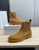Mens Ankle Boots Casual vandringsstövlar Fashion Brand Outdoor Martin Boots Man Classic Party Business Dress Shoes Storlek 38-45