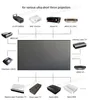 Projection Screens 8K ALR CLR UST PET Black Crystal Ambient Light Rejecting Frame Projection Screen 60"- 120" for Ultra Short Throw Projector 231206