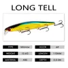 Baits Lures 1Pcs Floating Wobbler Minnow Laser Fishing lure 11mm 12g Crankbait Artificial Hard Bait Bass Lure Plastic Fish Tackle 231207